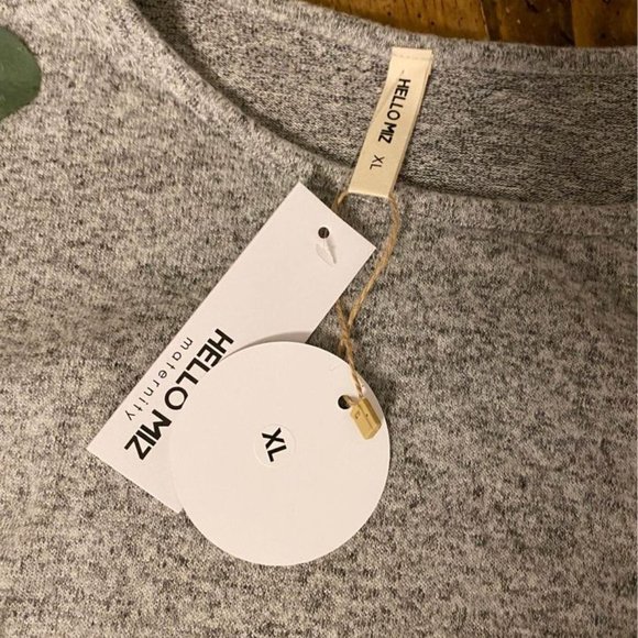Hello Miz Maternity Sweater- XL - Picture 2 of 6